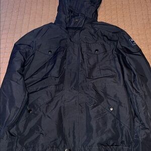 Abercrombie & Fitch Dark Blue Raincoat